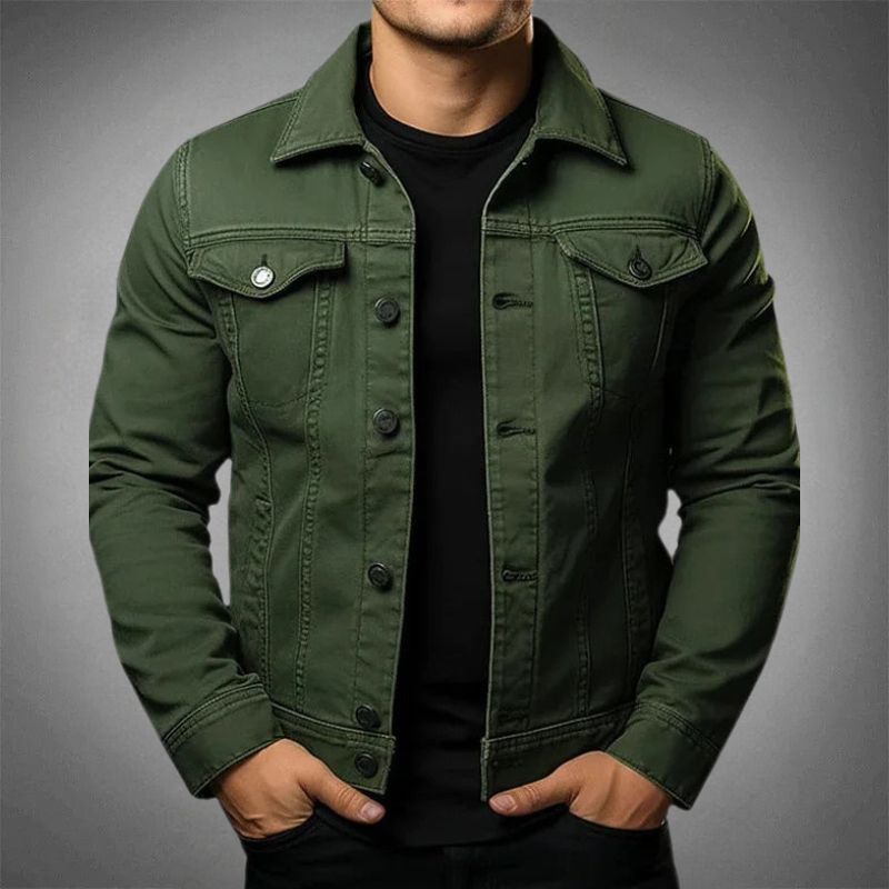 Paul – Veste en jean classique pour hommes