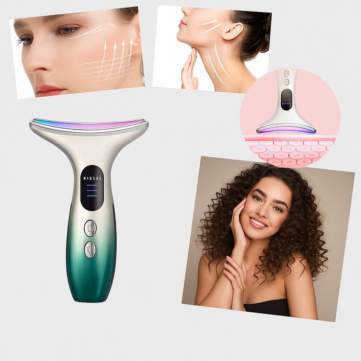 Dispositif Cou et Visage – Outil de Soins de la Peau Compact