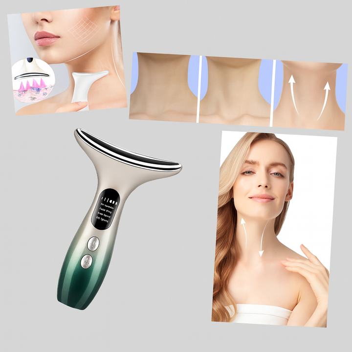 Dispositif Cou et Visage – Outil de Soins de la Peau Compact