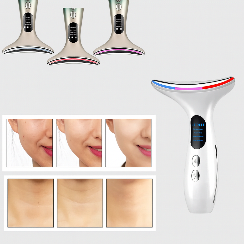 Dispositif Cou et Visage – Outil de Soins de la Peau Compact