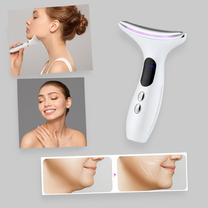 Dispositif Cou et Visage – Outil de Soins de la Peau Compact