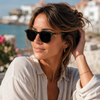 Lunettes de soleil rondes polarisées pour femmes