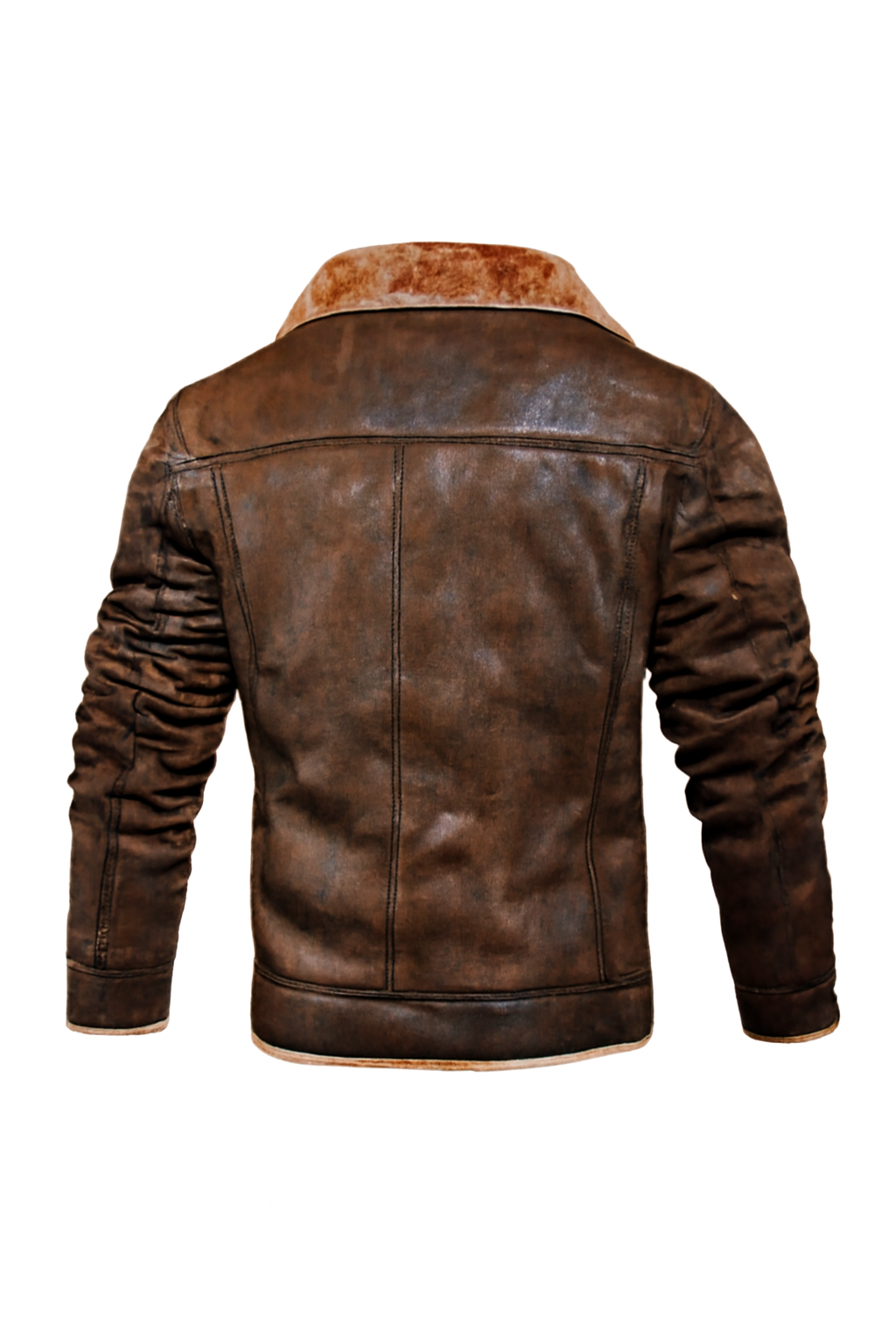 Veste Bomber d'Hiver Chaleur Stylée avec un Bord Aviateur Classique
