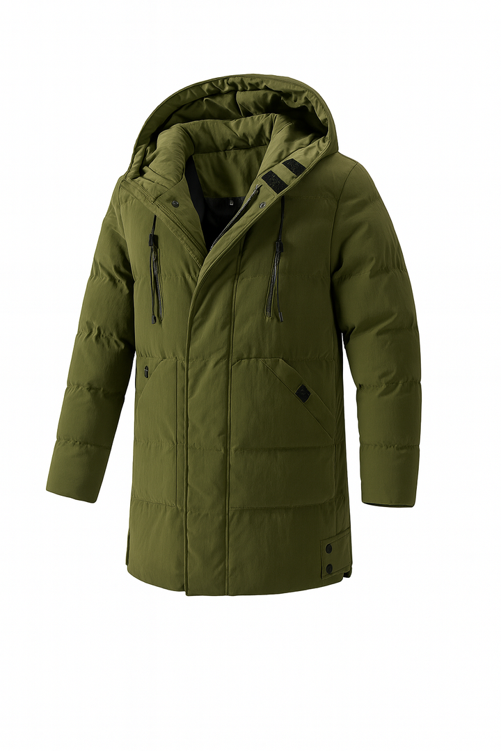 Veste à Capuche Isolante pour Hommes – Chaleur Fonctionnelle avec Style Quotidien