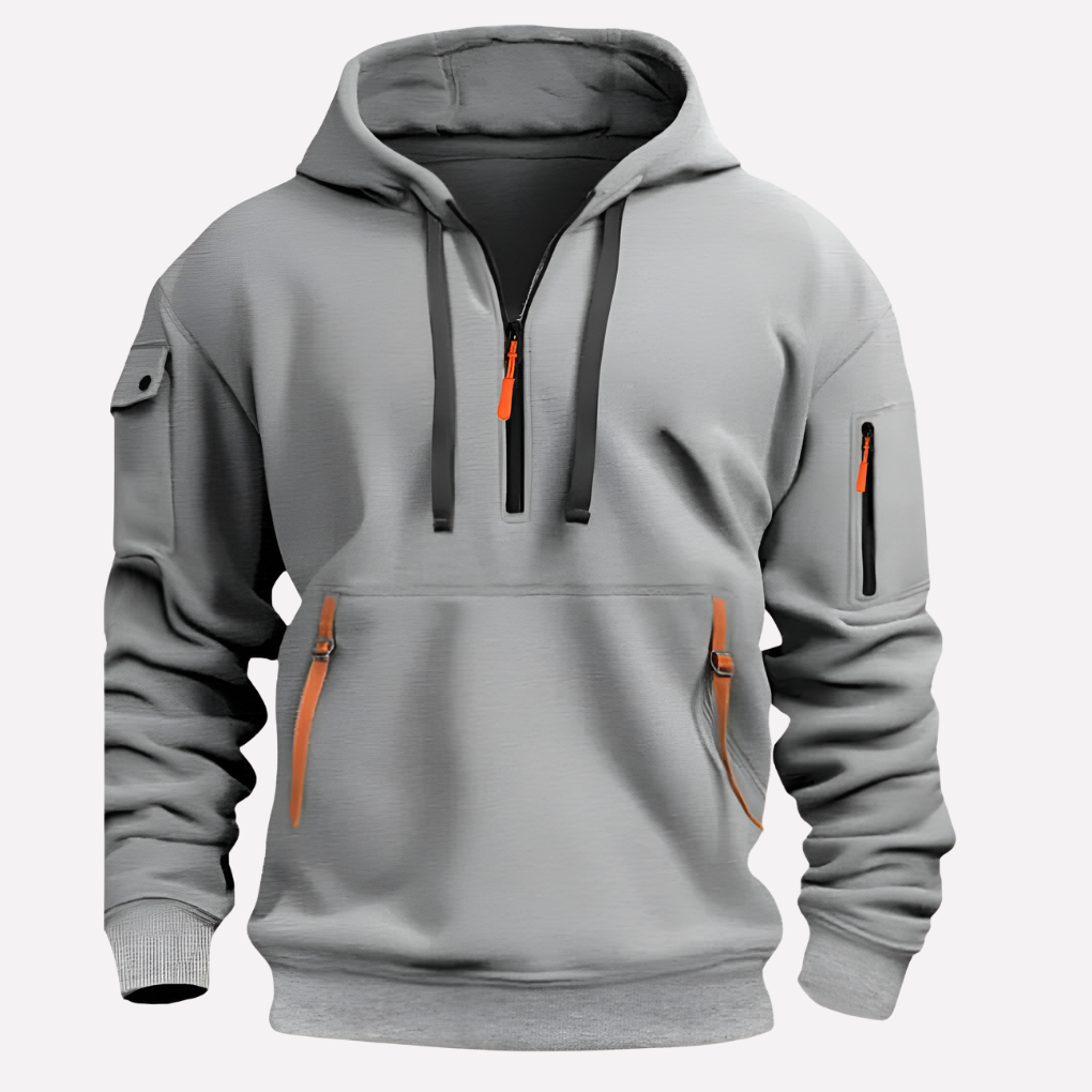 Sweat à capuche homme avec capuche ajustable
