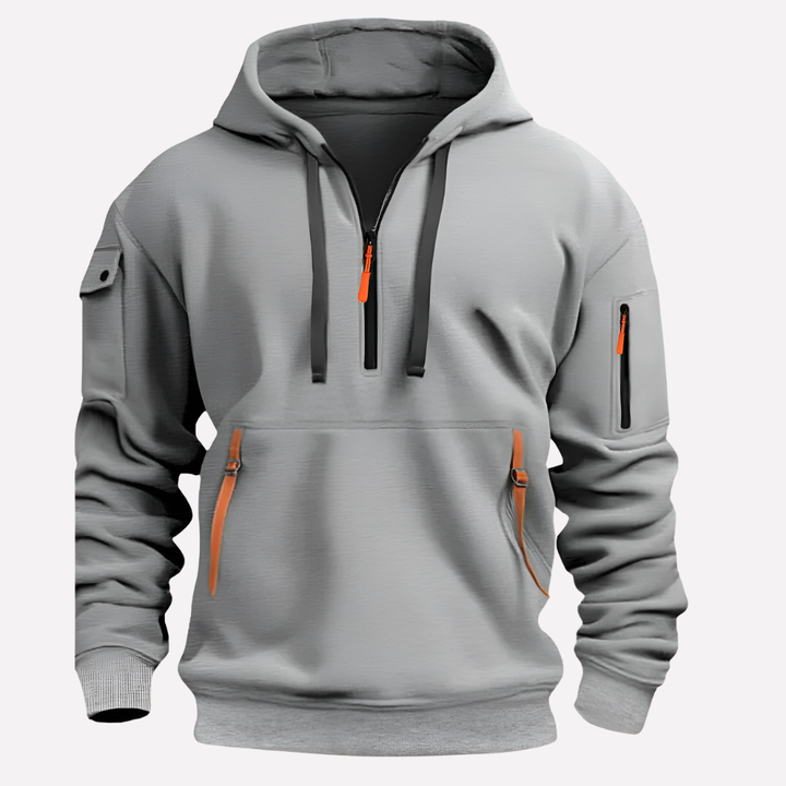 Sweat à capuche homme avec capuche ajustable