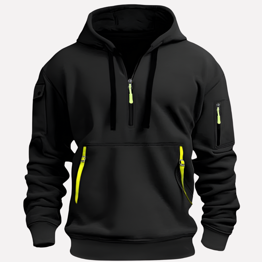 Sweat à capuche homme avec capuche ajustable