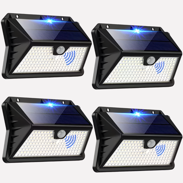 Lampes à détecteur de mouvement solaire extérieur