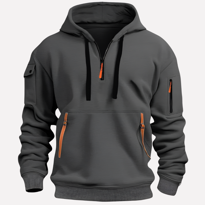 Sweat à capuche homme avec capuche ajustable