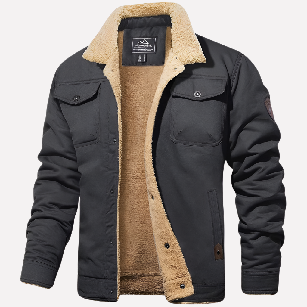 Veste Sherpa pour hommes