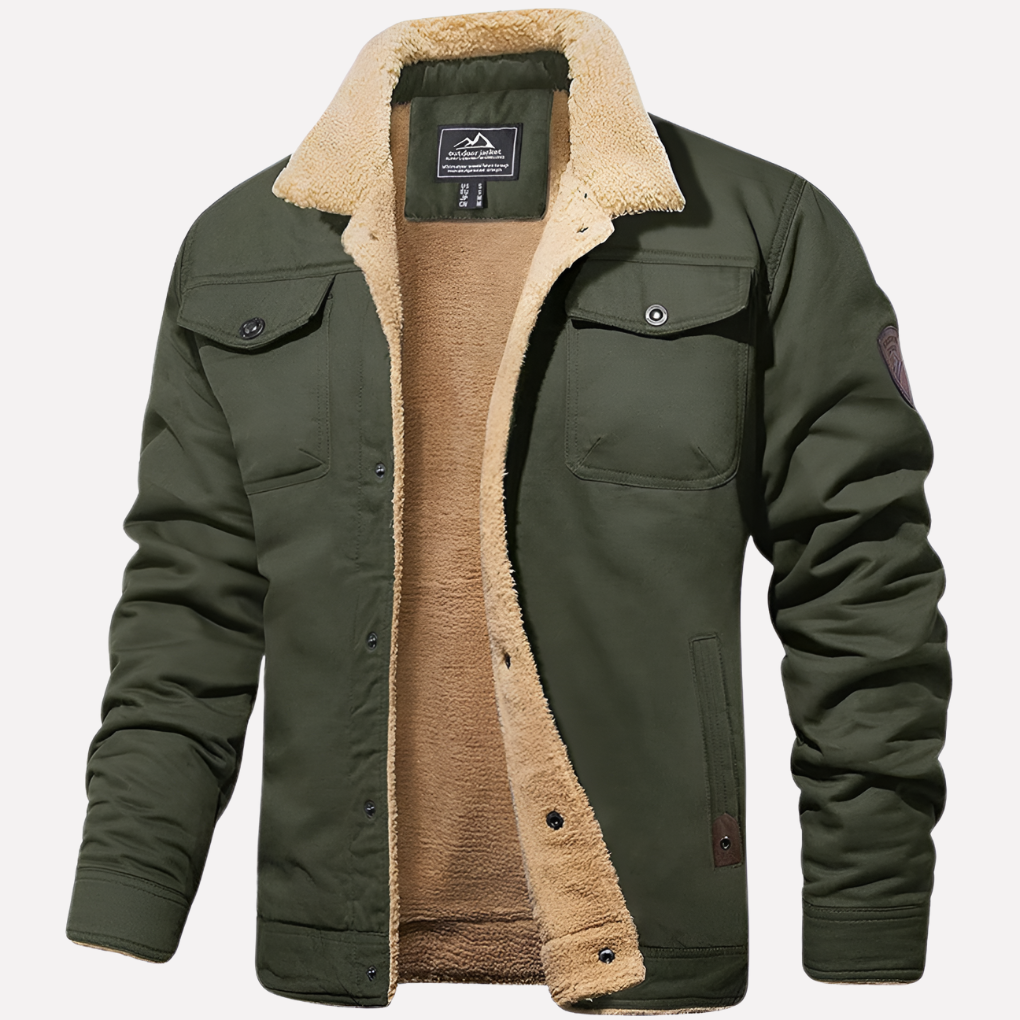 Veste Sherpa pour hommes