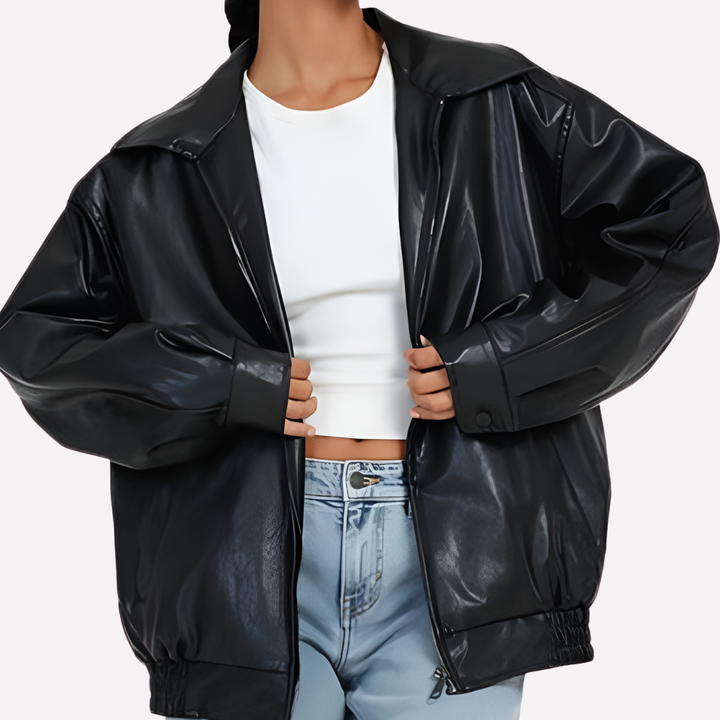 Veste Bomber Oversize Femme