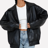 Veste Bomber Oversize Femme