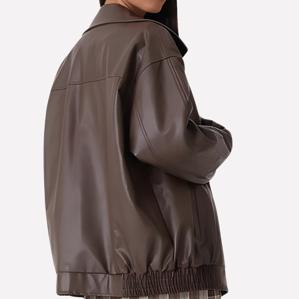 Veste Bomber Oversize Femme