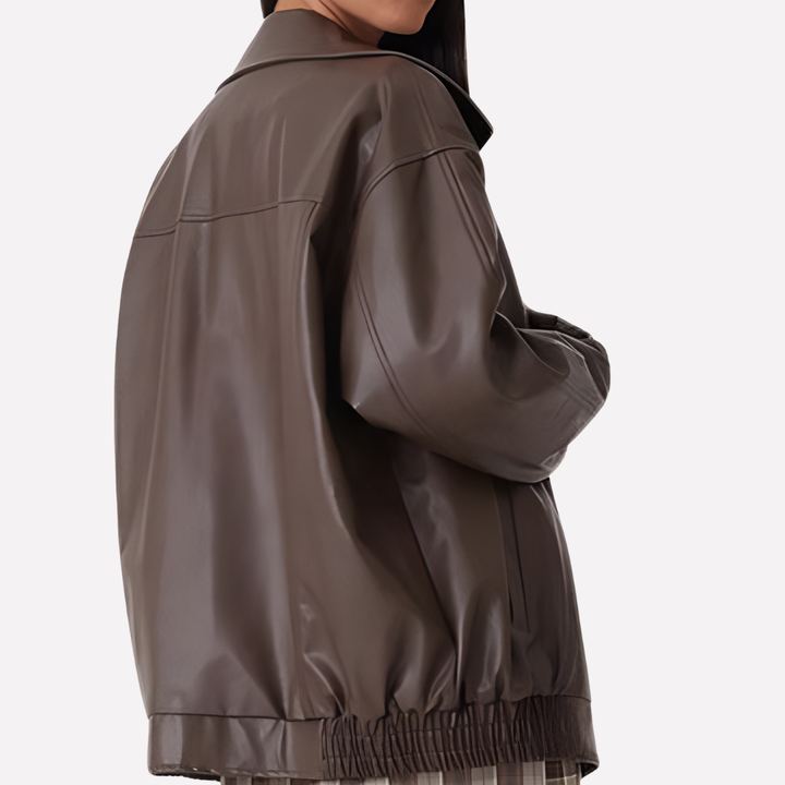 Veste Bomber Oversize Femme