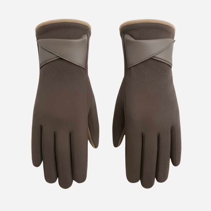 Gants d'hiver pour femmes avec sangle ajustable