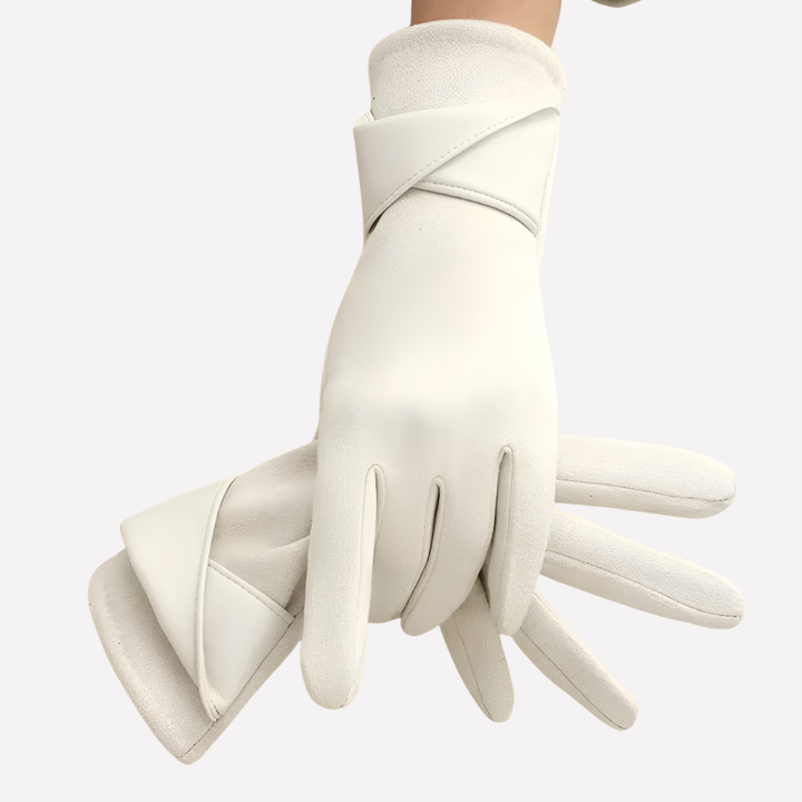 Gants d'hiver pour femmes avec sangle ajustable