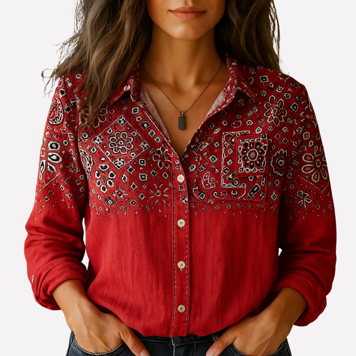 Chemise Classique Femme à Boutons – Style Intemporel