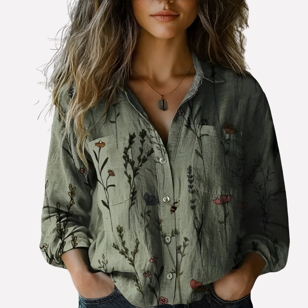 Chemise Classique Femme à Boutons – Style Intemporel