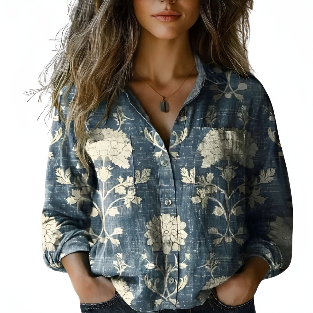 Chemise Classique Femme à Boutons – Style Intemporel