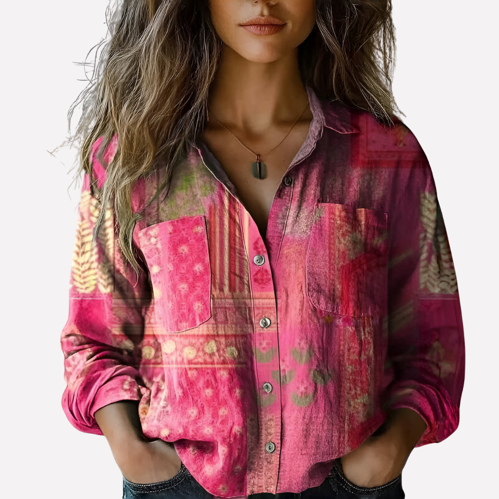 Chemise Classique Femme à Boutons – Style Intemporel