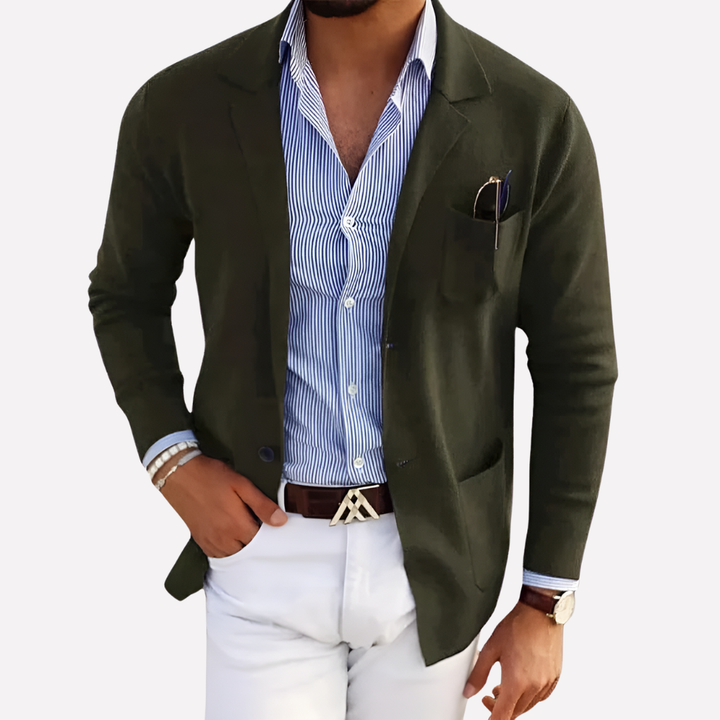 Blazer en Tricot pour Homme