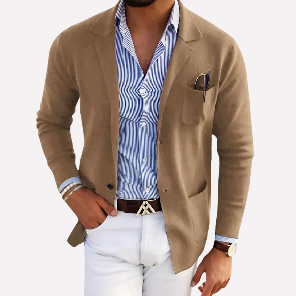 Blazer en Tricot pour Homme