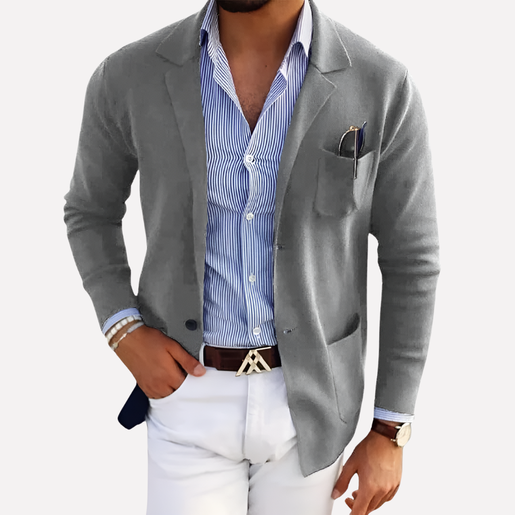 Blazer en Tricot pour Homme