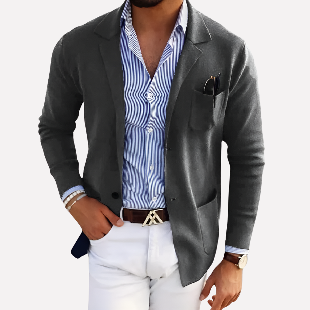 Blazer en Tricot pour Homme
