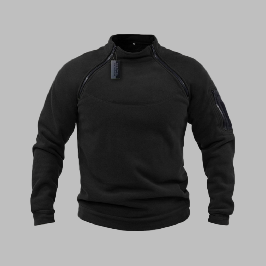 Sweat-shirt polaire homme coupe-vent
