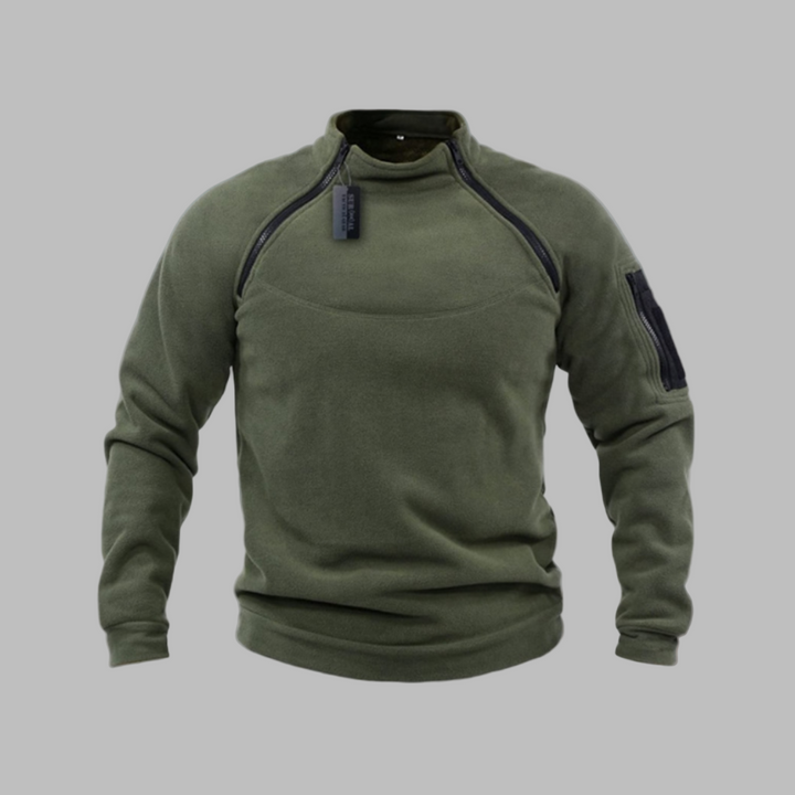 Sweat-shirt polaire homme coupe-vent