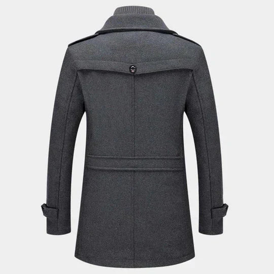 Manteau d'hiver deux pièces pour hommes : chaleur et style combinés