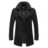 Manteau d'hiver deux pièces pour hommes : chaleur et style combinés