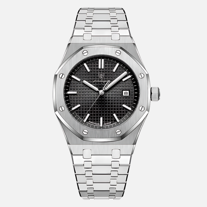 Montre Homme en Acier Inoxydable Élégante