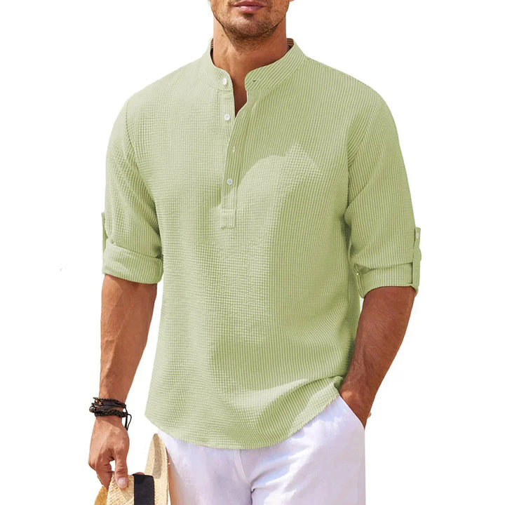 Chemise Homme Casual Chic Élégance Quotidienne avec une Touche Détendue