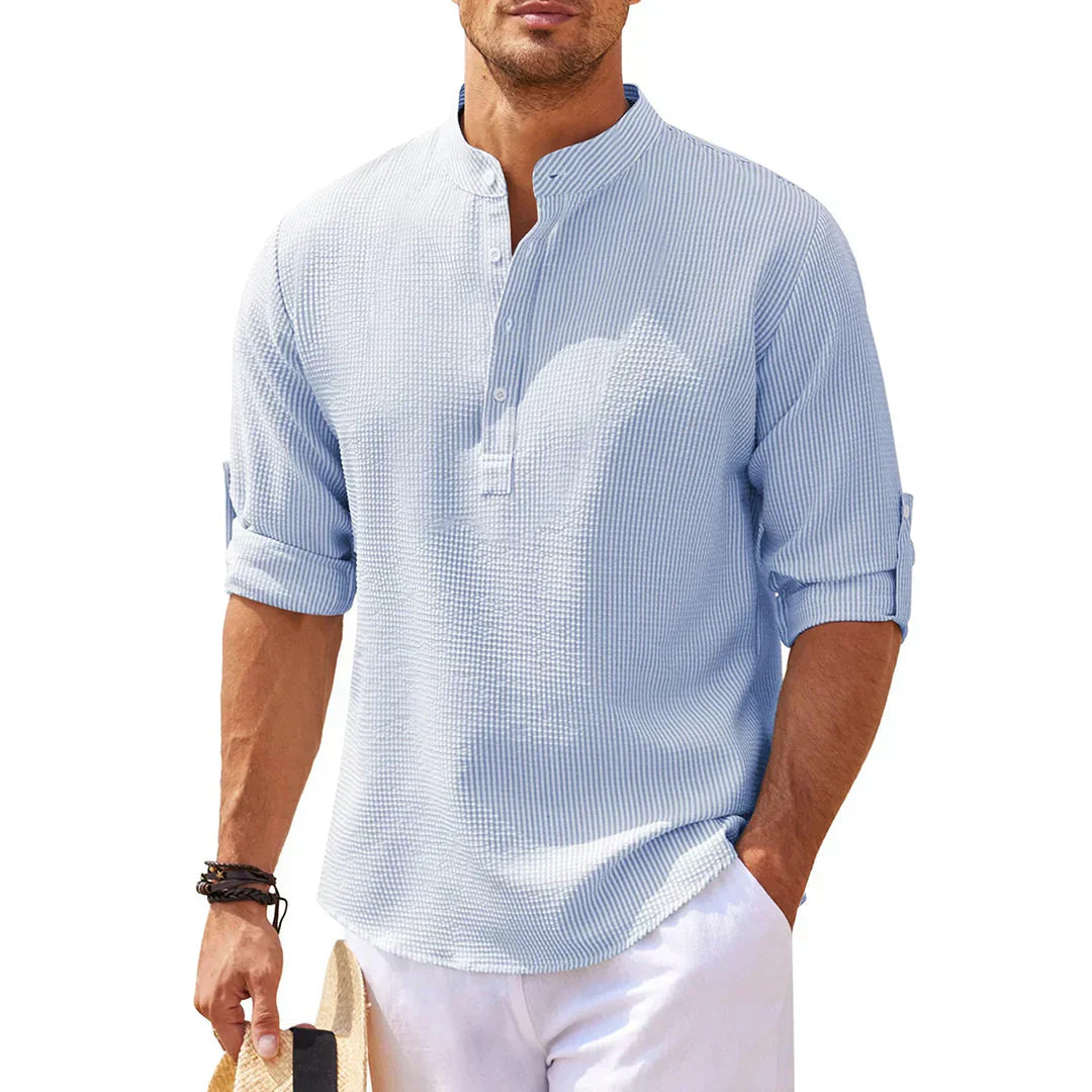 Chemise Homme Casual Chic Élégance Quotidienne avec une Touche Détendue