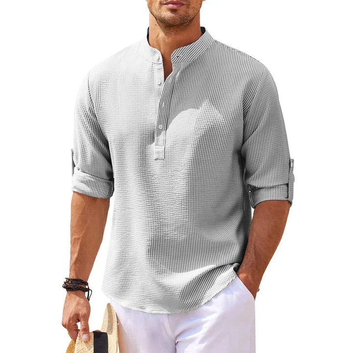 Chemise Homme Casual Chic Élégance Quotidienne avec une Touche Détendue