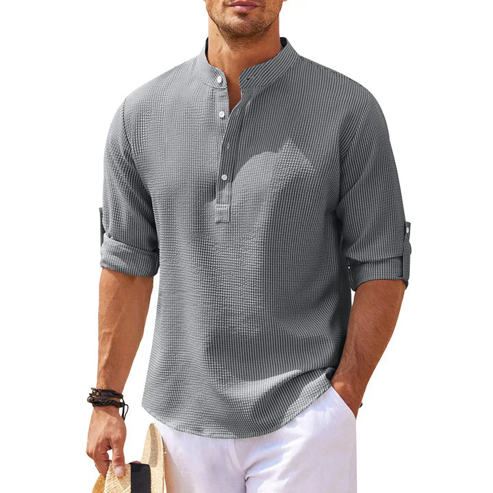 Chemise Homme Casual Chic Élégance Quotidienne avec une Touche Détendue