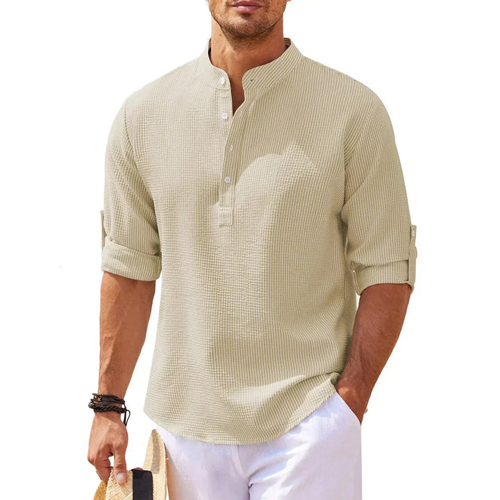 Chemise Homme Casual Chic Élégance Quotidienne avec une Touche Détendue