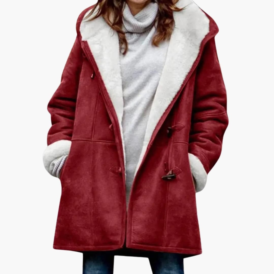 Manteau avec capuche pour femmes – Style à bascule