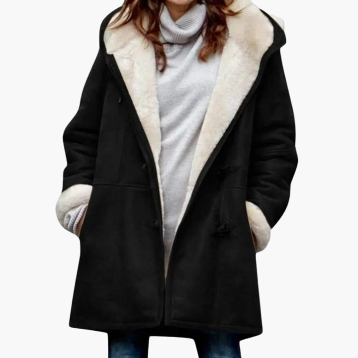 Manteau avec capuche pour femmes – Style à bascule