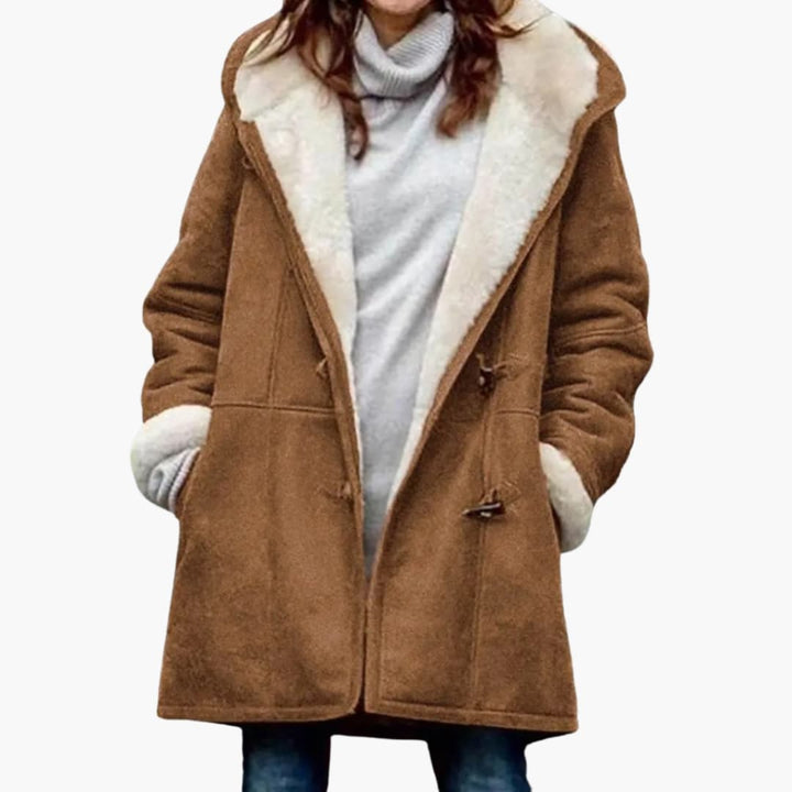 Manteau avec capuche pour femmes – Style à bascule