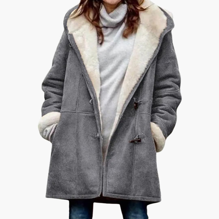 Manteau avec capuche pour femmes – Style à bascule