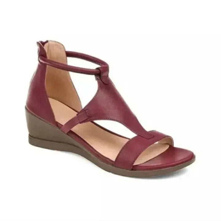 Sandales en cuir orthopédiques Sanne pour femmes – Confort et style combinés