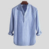 Chemise Henley Homme Classique & Respirante