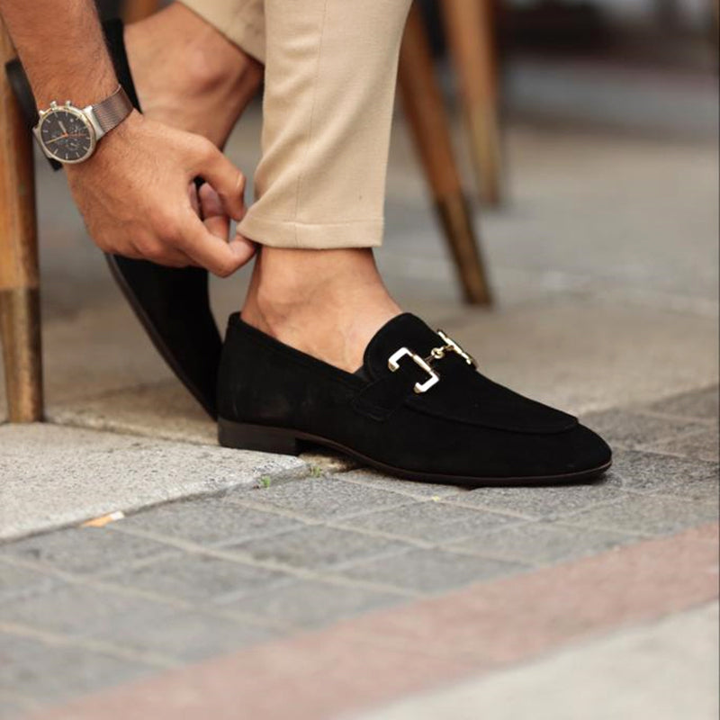 Mocassins en Suède pour Hommes Raffinés et Polyvalents