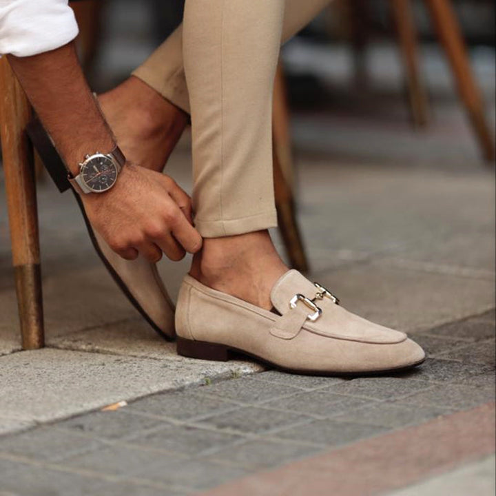 Mocassins en Suède pour Hommes Raffinés et Polyvalents