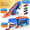 Dino City Transporter – Circuit de course et camion transformable