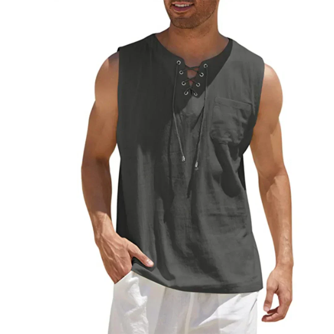 Jari – Chemise en Lin Casual pour Hommes