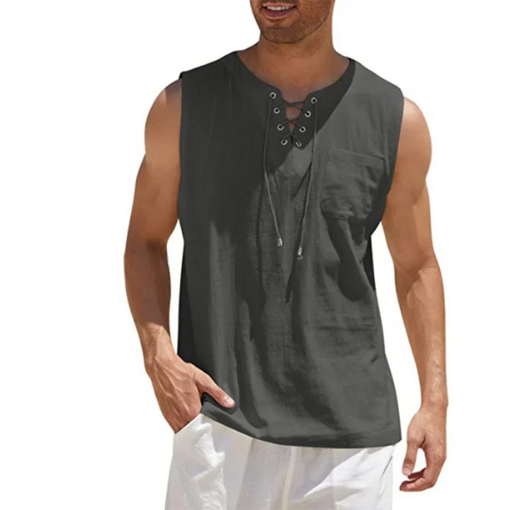 Jari – Chemise en Lin Casual pour Hommes